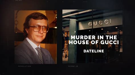 gucci murder italianstyle|house of gucci murder case.